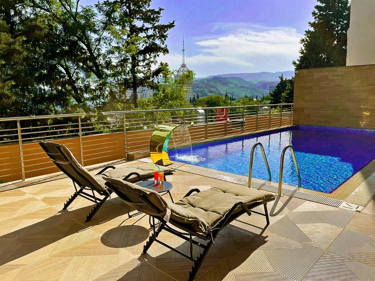 Hotel Residence Plaza Tbiliszi Kültér fotó